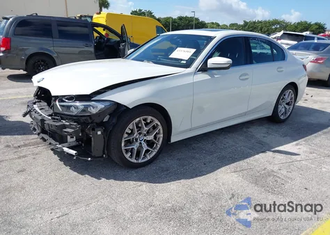 2025 BMW 3 Series 330I from USA, damaged, VIN 3MW69CW04S8F08311